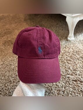 Polo Ralph Lauren Maroon & Navy Hat